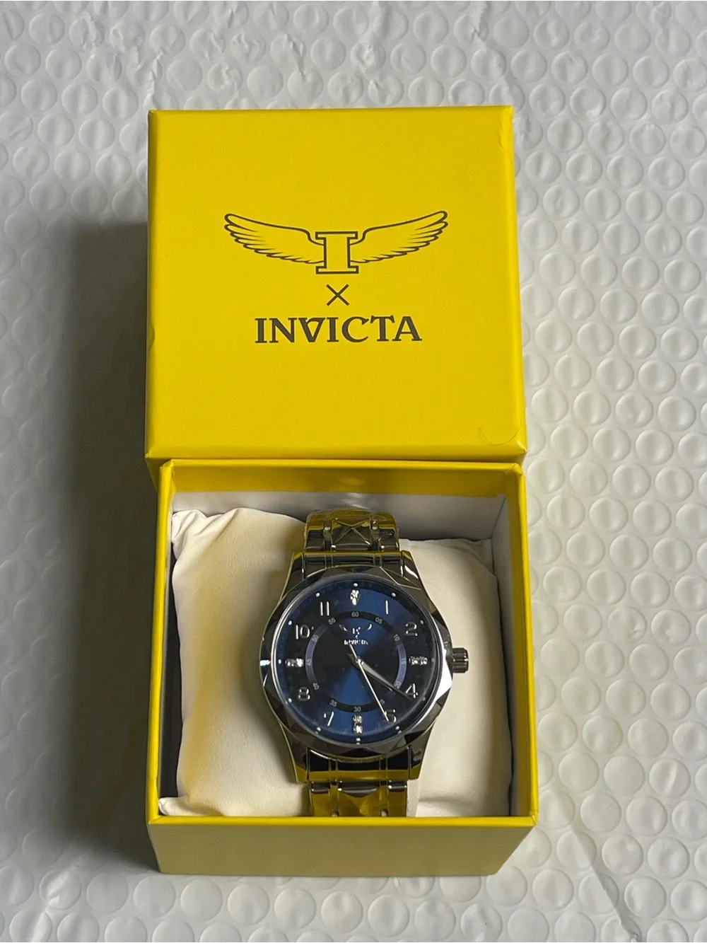 Invicta Specialty Men's Watch - 41mm, Steel (69028) Blue Dial new